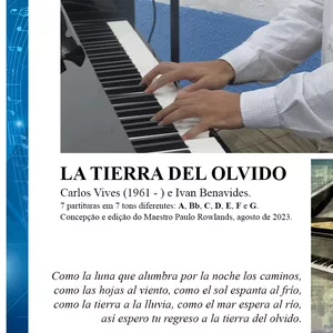Imagem de capa para o Ebook PARTITURA de LA TIERRA DEL OLVIDO