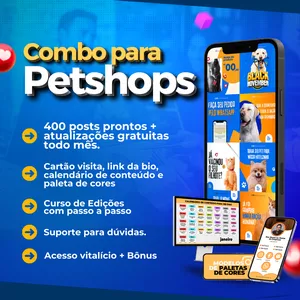 Imagem de capa para o Curso online Combo para Petshops