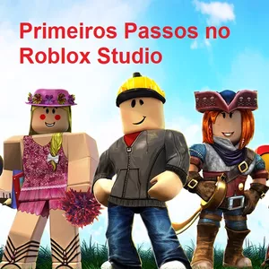 Imagem de capa para o Ebook Primeiros Passos no Roblox Studio