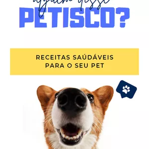 Imagem de capa para o Ebook Receitas PET 
