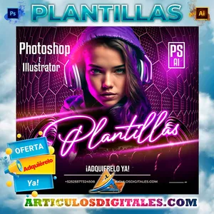 Imagen de portada para Curso online Plantillas: Photoshop e Illustrator