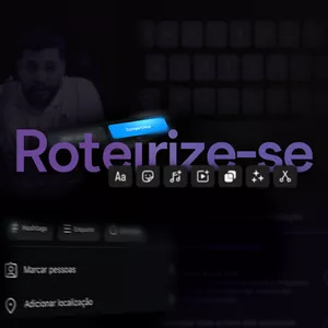 Imagem de capa para o Curso online Roteirize-se: Estruture, Grave e Conquiste com seus Vídeos