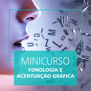 Imagem principal do produto Minicurso de fonética, fonologia e acentuação gráfica