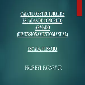 Imagem do curso MÓDULO 02 - CÁLCULO ESTRUTURAL DE ESCADA PLISSADA