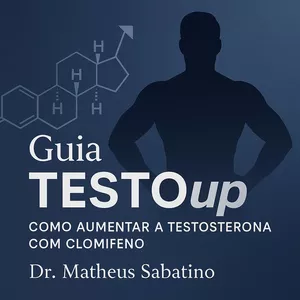 Imagem de capa para o Ebook Como aumentar a TESTOSTERONA: Guia passo a passo.