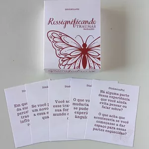 Imagem de capa para o Ebook Baralho Ressignificando Traumas
