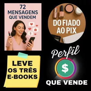 Imagem de capa para o Ebook 🔥 LEVE OS TRÊS 💥🎁 de 78 por 35.00 😱