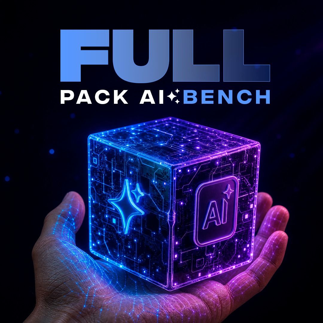 Imagem do curso FULL AI PACK da Bench — Renda, Prospecção e Cinematics