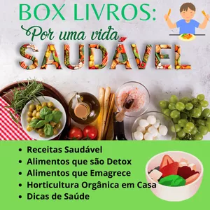 Imagem do curso COLEÇÃO VIDA SAUDÁVEL - Receitas de Refeições Saudáveis | Alimentos que São Detox | Alimentos que Emagrece | Dicas de Saúde | Horticultura