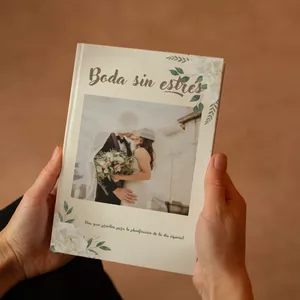 Imagen de portada para Ebook Boda sin Estrés. "Guía práctica para la planificación de tú día especial."