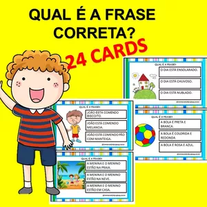 Imagem de capa para o Ebook RECURSO PEDAGÓGICO QUAL É A FRASE ? 