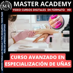 Imagen de portada para Curso online CURSO AVANZADO EN ESPECIALIZACIÓN DE UÑAS