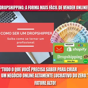 Imagem de capa para o Ebook O Livro Secreto DROPSHIPPING EXPERT - “Tudo o que você precisa saber para criar um negócio online altamente lucrativo do zero.”