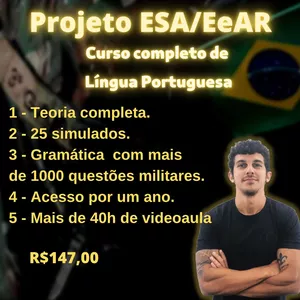 Imagem de capa para o Curso online Projeto ESA - EEAR