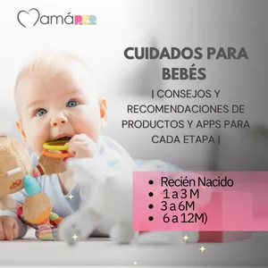 Imagen de portada para Ebook Cuidados para bebés: Consejos y recomendaciones de productos y apps para cada etapa