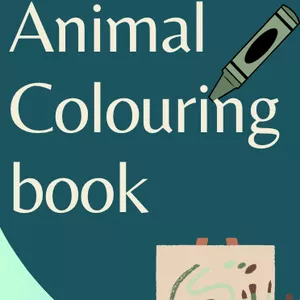 Cover image for Ebook Animal Colouring book