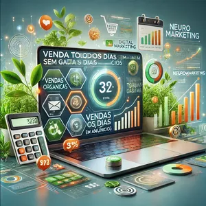 Imagem de capa para o Ebook Vendas Orgânicas: Aprenda a Vender Todos os Dias e Escalar Seus Resultados