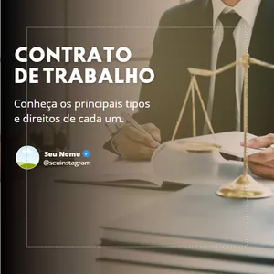 Imagem de capa para o Curso online Artes Editáveis no Canva para Advogados – 25 Modelos Prontos