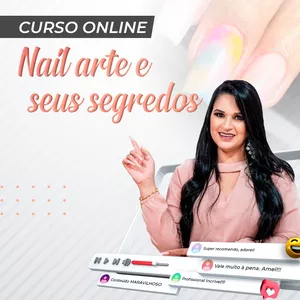 Imagem de capa para o Curso online NAIL ARTE E SEUS SEGREDOS 