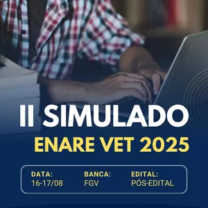 Imagem de capa para o Ebook 2° SIMULADO ENARE 2025