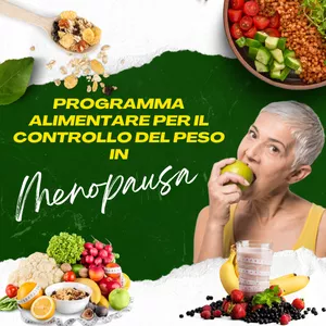 Cover image for Online course Programma Alimentare per il Controllo del Peso in Menopausa