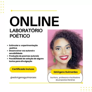 Imagem de capa para o Curso online Laboratório Poético