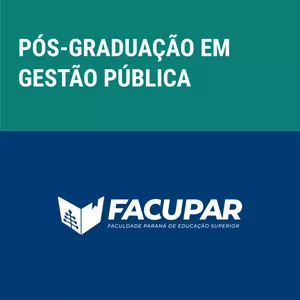 Imagem de capa para o Curso online Pós-Graduação em Gestão Pública :: FACUPAR