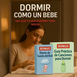 Imagen de portada para Ebook Dormir como un bebe " haz que tu hijo duerma toda la noche"