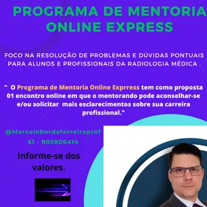 Imagem de capa para o Serviço online MENTORIA ONLINE EXPRESS EM RADIODIAGNÓSTICO