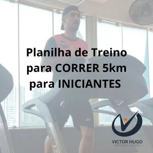 Imagem de capa para o Ebook Planilha de Treino de Corrida 5km para Iniciantes