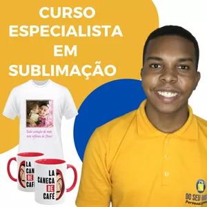 Imagem de capa para o Curso online Apostilas Especialista em Sublimação