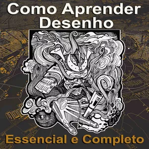 Imagem de capa para o Curso online do Zero ao Nanquim - Como Aprender Desenho