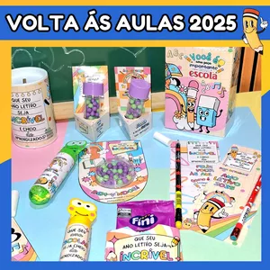 Imagem de capa para o Ebook Coleção Lembrancinhas Volta ás Aulas 2025