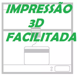 Imagem de capa para o Ebook Impressão 3D Facilitada