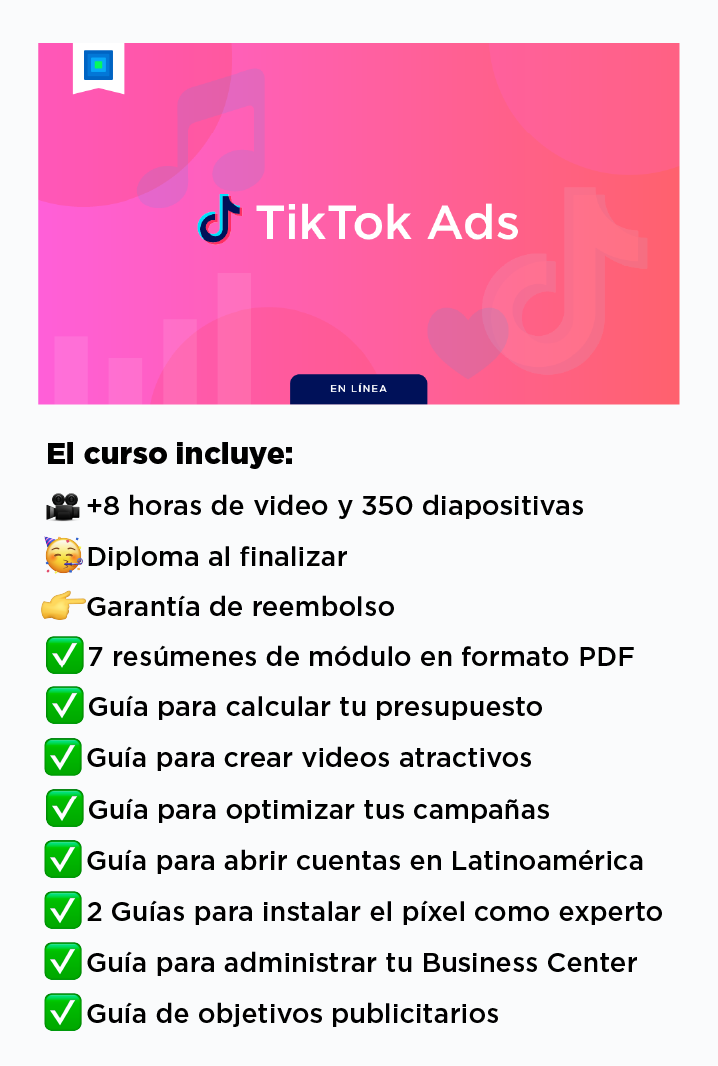 Curso en l nea de TikTok Ads