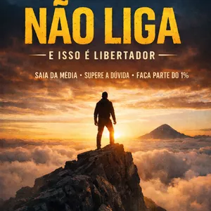 Imagem de capa para o Ebook O mundo não liga — e isso é libertador