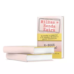 Imagem de capa para o Ebook Milhas = Renda Extra