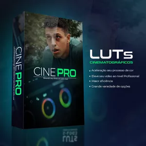 Imagem de capa para o Curso online Cine PRO -  LUTs