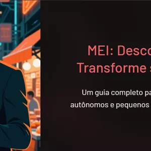 Imagem de capa para o Ebook MEI: Descomplique e Transforme seu Negócio