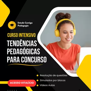 Imagem de capa para o Curso online Gabaritando TENDÊNCIAS PEDAGÓGICAS