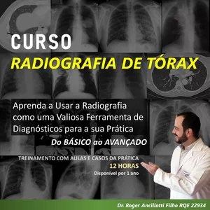 Imagem de capa para o Curso online CURSO DE RADIOGRAFIA DE TÓRAX 