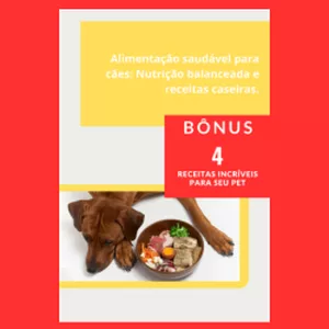 Imagem de capa para o Ebook Alimentação saudável para cães: Nutrição balanceada e receitas caseiras
