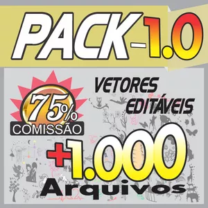 PACK-1.0 VETORES - CorelDraw e Photoshop +1.000 Arquivos