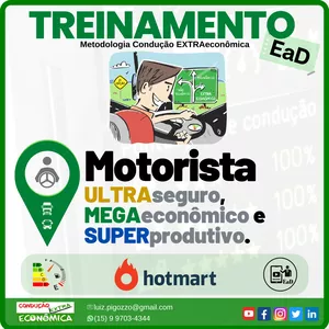 Imagem de capa para o Curso online MOTORISTA - ULTRAseguro, MEGAeconômico e SUPERprodutivo