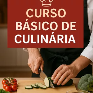 Imagem de capa para o Curso online Curso Básico de Culinária 