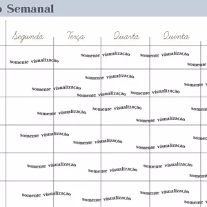 Imagem de capa para o Ebook Cardápio Semanal em branco