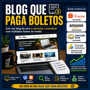 Imagem do curso Blog que paga boletos