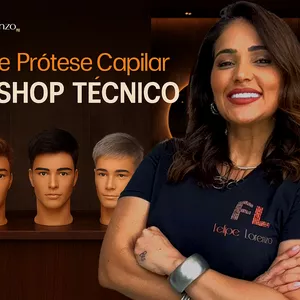 Imagem de capa para o Curso online Curso de Prótese Capilar - Workshop Técnico FLPRO