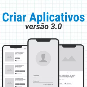 Imagem do curso Criar Aplicativos — Método Híbrido
