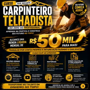 Imagem do curso Curso Carpinteiro Iniciante